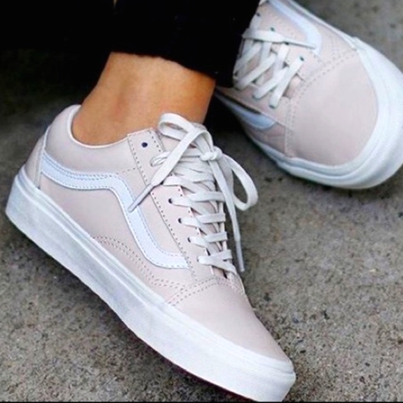 Vans Shoes - Vans Old Skool Pale Pink Women's Shoes